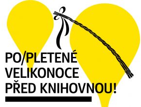 Po/pletené velikonoce před knihovnou!